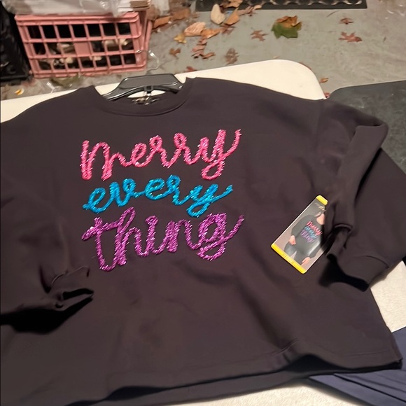 - State of mind ladies sweatshirt black color size 2xl - Picture 4 of 6